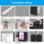 PULUZ Photo Light Box 80x80 cm ფოტო სტუდია - Image 7