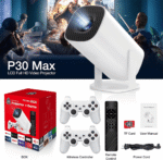 პროექტორი P30 MAX Projector With 2 Gamepads - Image 2