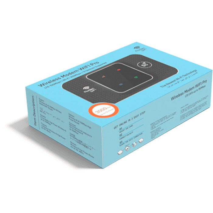 TopLink HW52 Wi-Fi Pro Wireless Modem – LTE 150 Mbps 4G სიმ ბარათიანი როუტერი - Image 2