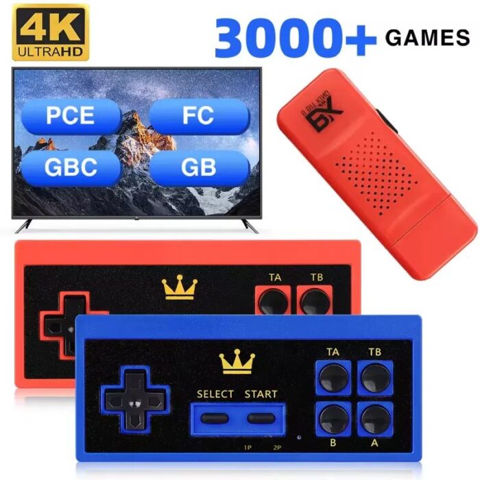 სათამაშო კონსოლი FD600 gamestick retro game console - Image 4