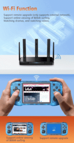 სათამაშო კონსოლი R46H 4.2 Inch 15000 Games Wi-Fi - Image 3