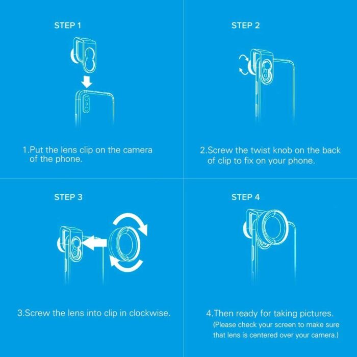 ტელესკოპური ლინზა Apexel HB2X Telephoto lens - Image 7