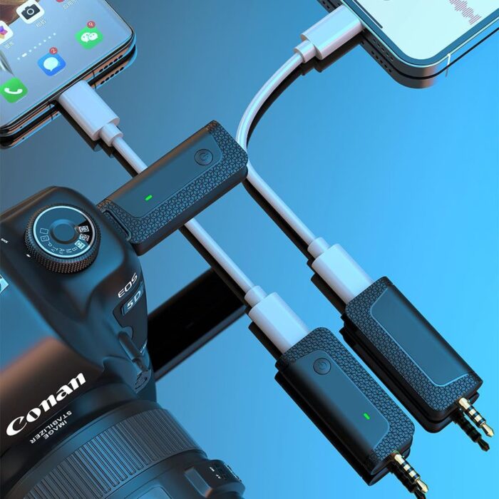 უსადენო სამკერდე მიროფონი K35 Pro Wireless Microphone - Image 6