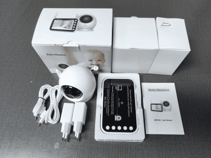 ძიძა კამერა Anhong ABM100 Baby monitor 4.3 inch - Image 5
