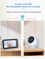 ძიძა კამერა Anhong ABM100 Baby monitor 4.3 inch - Image 6