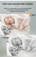 ძიძა კამერა Anhong ABM501 Baby monitor 5 Inch - Image 4