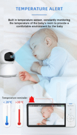 ძიძა კამერა Anhong ABM700 Baby monitor 5 Inch - Image 3