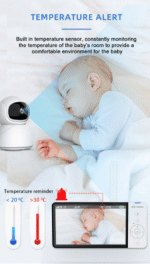 ძიძა კამერა Anhong ABM501 Baby monitor 5 Inch - Image 10