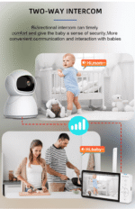 ძიძა კამერა Anhong ABM700 Baby monitor 5 Inch - Image 9