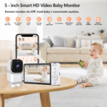 ძიძა კამერა Anhong ABM720 Baby monitor 5 inch