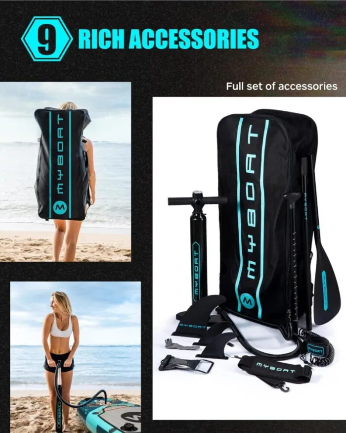 MYBOAT MY02 Sup Board Paddle Board საპ ბორდი სკამით - Image 5