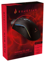 SureFire Hawk Claw Gaming 7B RGB Mouse გეიმერული მაუსი - Image 3