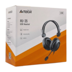 A4TECH HU-35 USB კომპიუტერის ყურსასმენი - Image 3