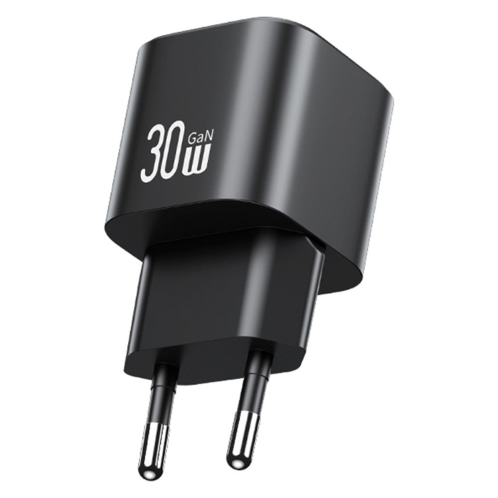 USAMS CC263 – GaN Mini 30W Dual Port USB-C + USB-A Charger - Image 2