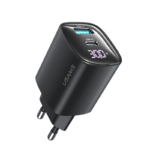 USAMS CC229 30W A+C GaN Digital Display Fast Charger (EU)
