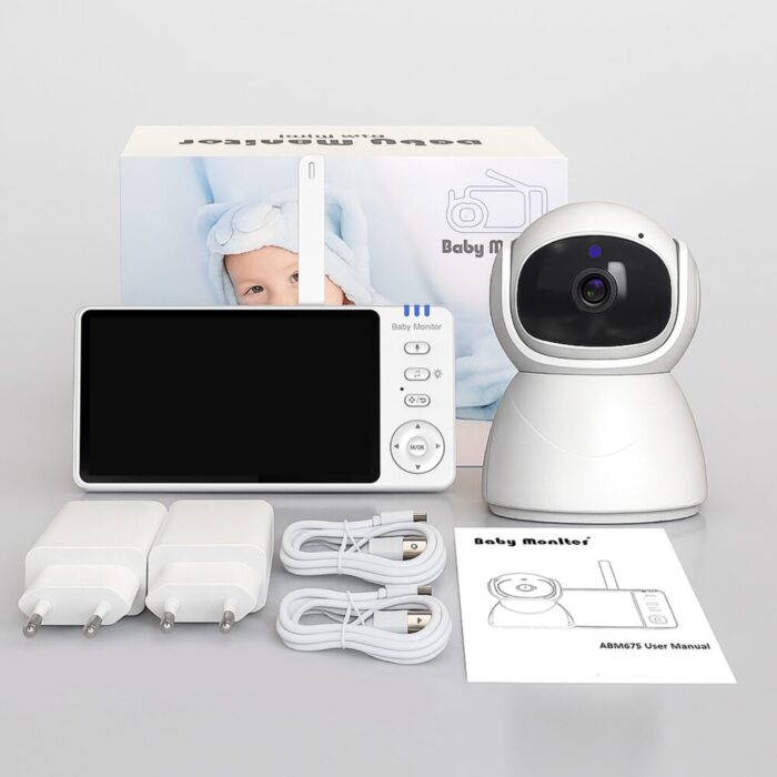 ძიძა კამერა Anhong ABM501 Baby monitor 5 Inch - Image 2