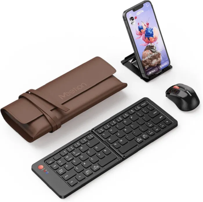Meetion BTC001 Bluetooth Keyboard and Mouse კლავიატურა და მაუსი - Image 4