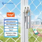 Rixiang Smart Fingerprint Padlock ჭკვიანი ბიომეტრიული ბოქლომი - Image 7
