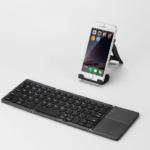 დასაკეცი ბლუთუზ კლავიატურა სენსორით | Ultra Slim Folding Keyboard - Image 2
