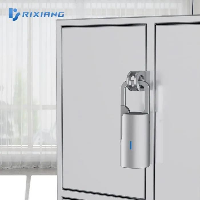 Rixiang Smart Fingerprint Padlock ჭკვიანი ბიომეტრიული ბოქლომი - Image 5