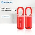 Rixiang M01 Smart Fingerprint Padlock ჭკვიანი ბიომეტრიული ბოქლომი - Image 2