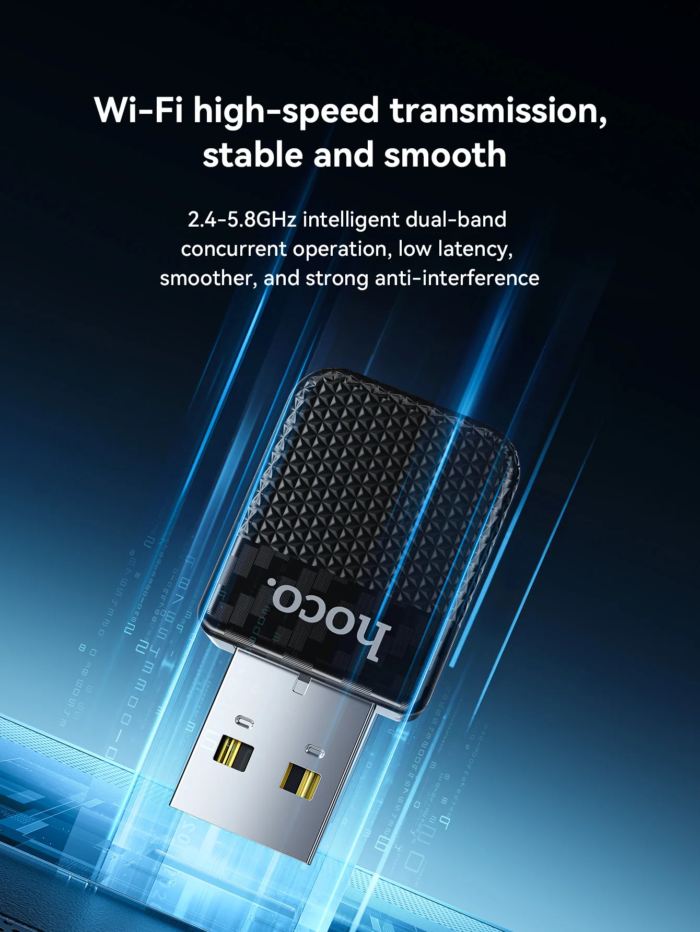 Hoco HU3  USB-A Port Car Wireless CarPlay Adapter - Image 3