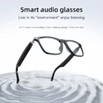 M01 Smart AI Glasses – ჭკვიანი სათვალე, Bluetooth აუდიოთი, Hands-Free ზარებითა და Anti-Blue Light დაცვით (IP67) - Image 4