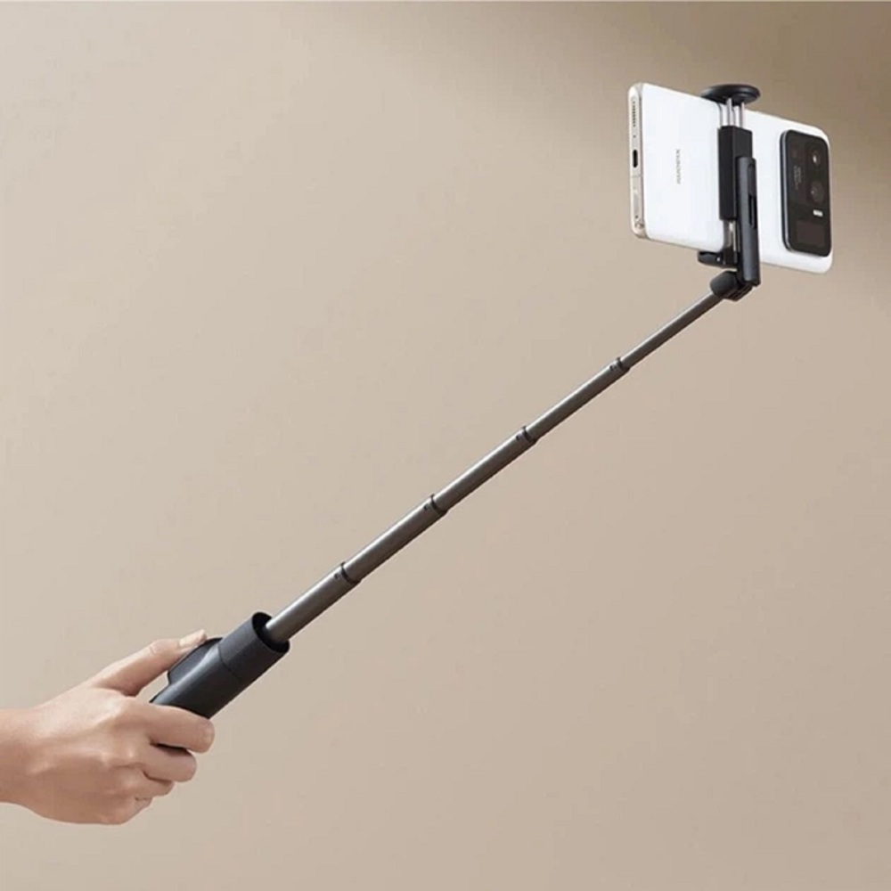 selpis-jokhi-xiaomi-bhr083kgl-bluetooth-selfie-stick-tripod-mini-black-1 Xiaomi Selfie Stick Tripod Mini – კომპაქტური სელფის ჯოხი-ტრიპოდი ბლუთუზ პულტით - Image 1