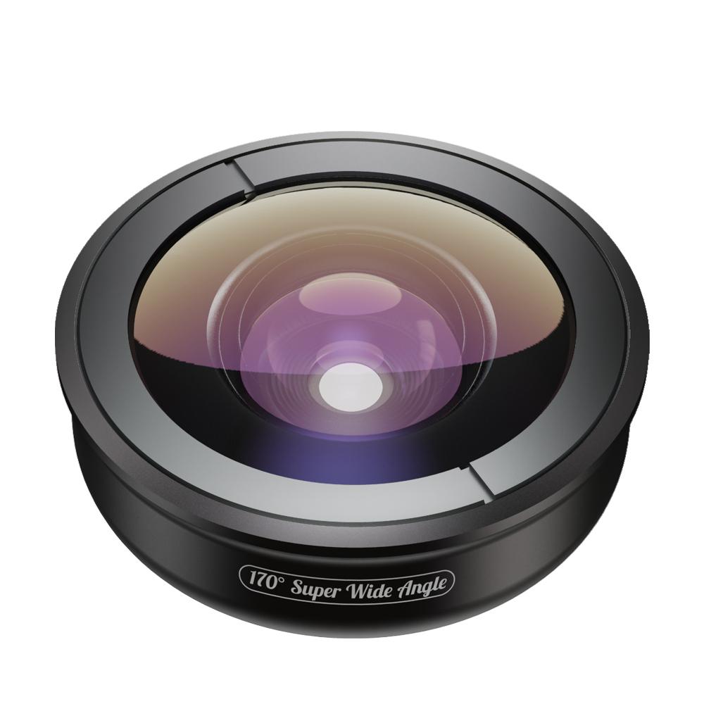 Apexel 170° Super Wide Angle Lens for Mobile მობილურის ლინზა