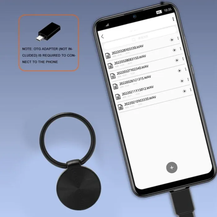 RING Voice Recorder MP3 ხმის ჩამწერი - Image 4