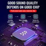 Q66  ფარული ხმის ჩამწერი (Voice Control Recording heart) 16GB - Image 3