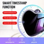 Q66  ფარული ხმის ჩამწერი (Voice Control Recording heart) 16GB - Image 6