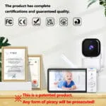ძიძა კამერა baby monitor WiFi ბავშვის მონიტორი ABM720S - Image 4