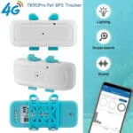 Tkstar TK911pro 4G მინი GPS ტრეკერი შინაური ცხოველებისთვის (ძაღლი / კატა) - IP67 წყალგაუმტარი - Image 4