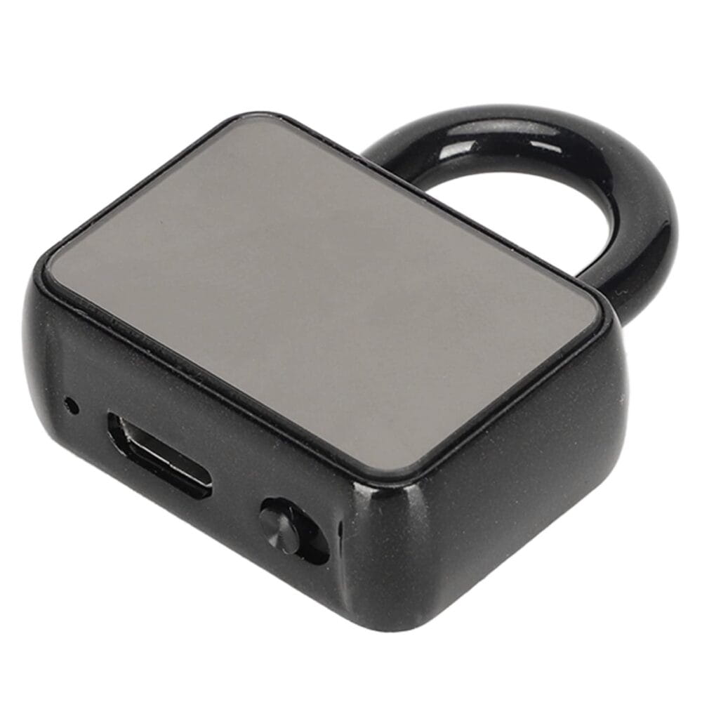 Lock Recorder ხმის ჩამწერი ბოქლომის ფორმის