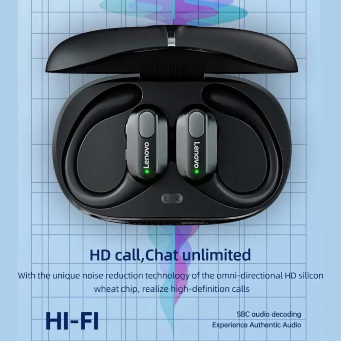 Lenovo XT80 sport headphones ლენოვოს სპორტული ყურსასმენი - Image 2