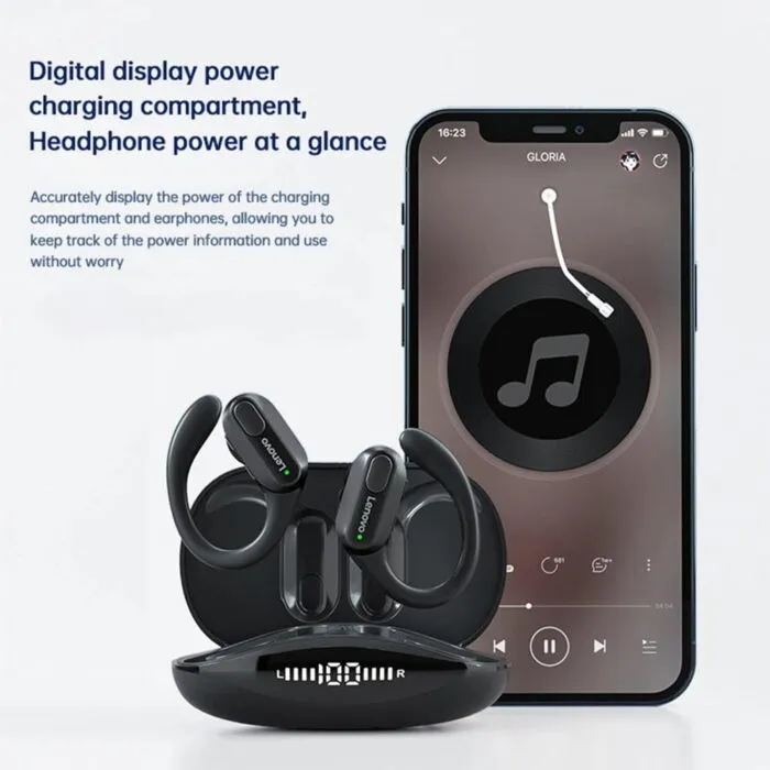 Lenovo XT80 sport headphones ლენოვოს სპორტული ყურსასმენი - Image 3