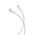Xiaomi 3A Braided USB-C to USB-C Cable 1M დამტენი კაბელი - Image 2
