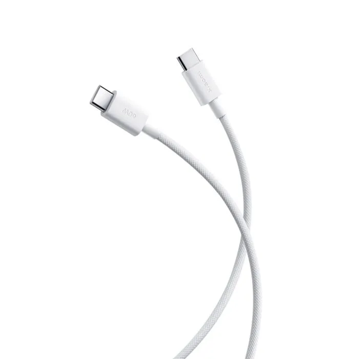 Xiaomi 3A Braided USB-C to USB-C Cable 1M დამტენი კაბელი - Image 2