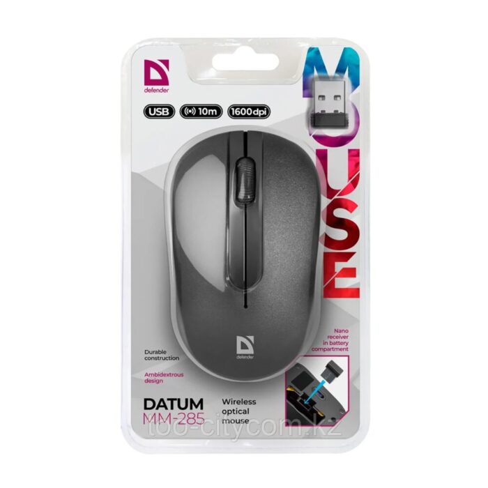 Defender Wireless Mouse Datum MM-285 უსადენო მაუსი - Image 2