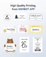 NIIMBOT B1 თერმული ეტიკეტების პრინტერი Bluetooth - Image 8
