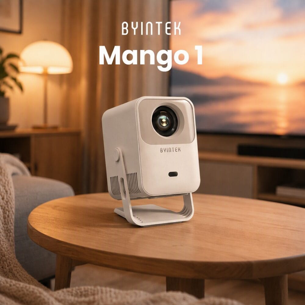 BYINTEK Mango 1 მინი პროექტორი Android 14