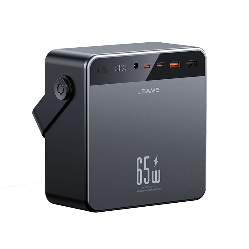 USAMS US-CD196 80000mAh 130W Power Station – პორტატული დამტენი