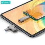 USAMS US-ZB201 128GB USB 3.0 + Type-C ფლეშ მეხსიერება - Image 4
